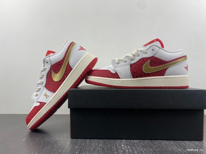 Jordan 1 Low Spades DJ5186-100  1031